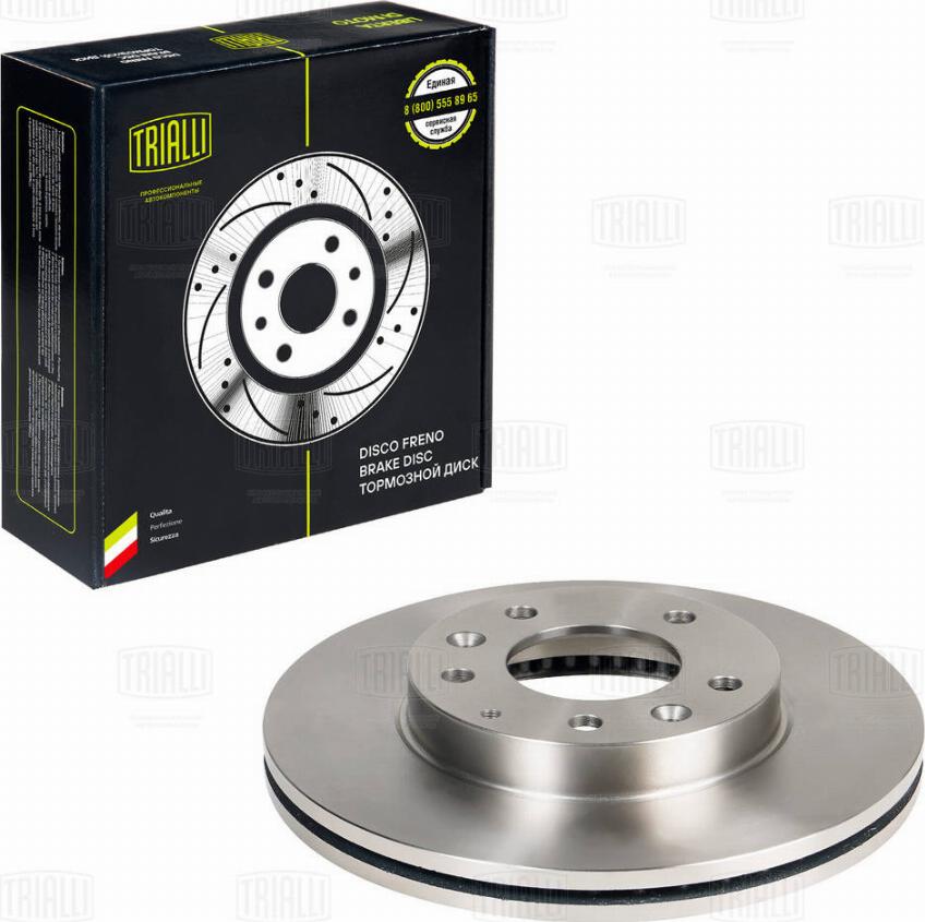 Trialli DF 250104 - Brake Disc autospares.lv