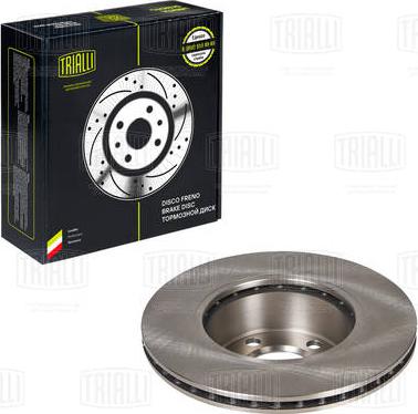 Trialli DF 261007 - Brake Disc autospares.lv