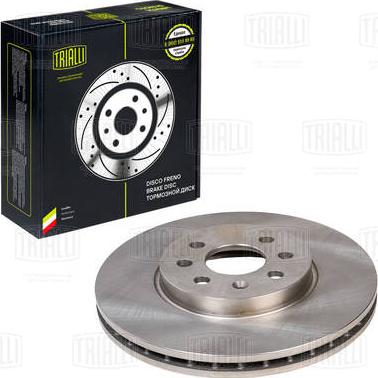 Trialli DF 210208 - Brake Disc autospares.lv