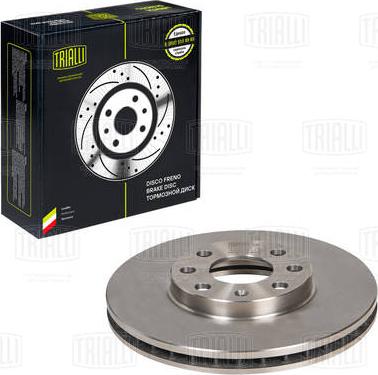 Trialli DF 210202 - Brake Disc autospares.lv