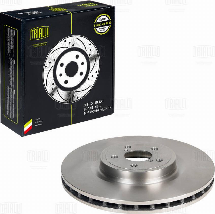 Trialli DF 220108 - Brake Disc autospares.lv