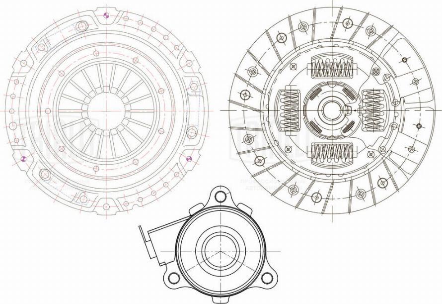 Trialli FR 0508 - Clutch Kit autospares.lv