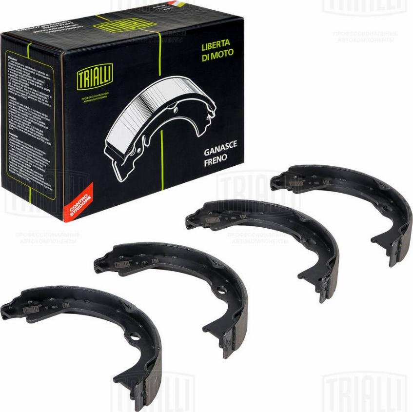 Trialli GF 4655 - Brake Shoe Set, parking brake autospares.lv