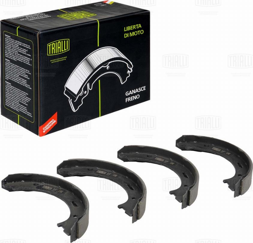 Trialli GF 4634 - Brake Shoe Set, parking brake autospares.lv