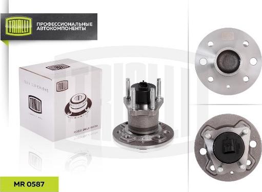 Trialli MR 0587 - Wheel hub, bearing Kit autospares.lv