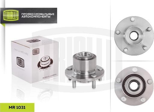 Trialli MR 1031 - Wheel hub, bearing Kit autospares.lv