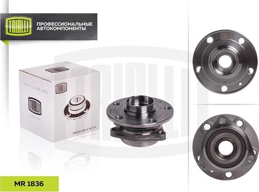 Trialli MR 1836 - Wheel hub, bearing Kit autospares.lv