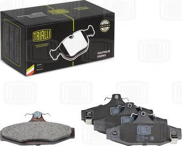 Trialli PF 4093 - Brake Pad Set, disc brake autospares.lv