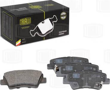 Trialli PF 4040 - Brake Pad Set, disc brake autospares.lv