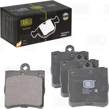 Trialli PF 4057 - Brake Pad Set, disc brake autospares.lv