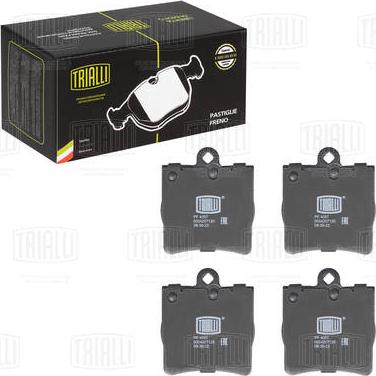 Trialli PF 4057 - Brake Pad Set, disc brake autospares.lv