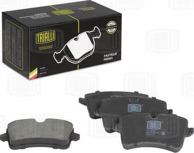 Trialli PF 4004 - Brake Pad Set, disc brake autospares.lv