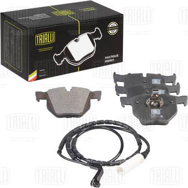 Trialli PF 4008 - Brake Pad Set, disc brake autospares.lv