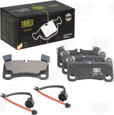 Trialli PF 4002 - Brake Pad Set, disc brake autospares.lv