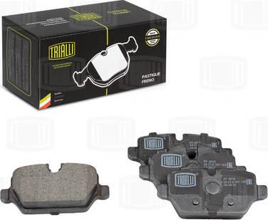 Trialli PF 4010 - Brake Pad Set, disc brake autospares.lv