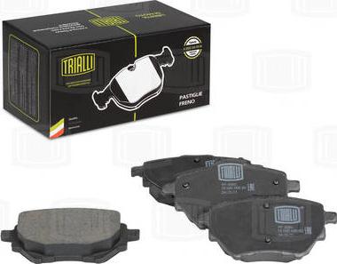 Trialli PF 4089 - Brake Pad Set, disc brake autospares.lv