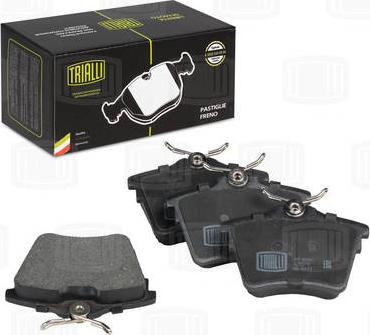 Trialli PF 4086 - Brake Pad Set, disc brake autospares.lv