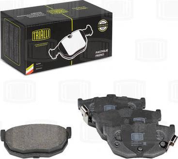 Trialli PF 4038 - Brake Pad Set, disc brake autospares.lv