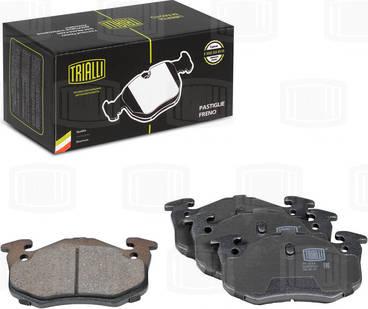 Trialli PF 4024 - Brake Pad Set, disc brake autospares.lv