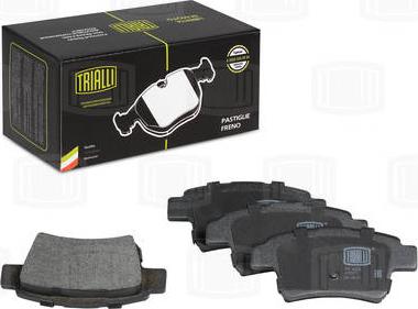 Trialli PF 4025 - Brake Pad Set, disc brake autospares.lv