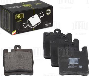 Trialli PF 4072 - Brake Pad Set, disc brake autospares.lv