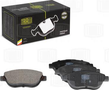 Trialli PF 4195 - Brake Pad Set, disc brake autospares.lv