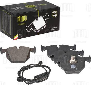 Trialli PF 4155 - Brake Pad Set, disc brake autospares.lv