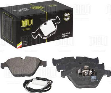 Trialli PF 4152 - Brake Pad Set, disc brake autospares.lv