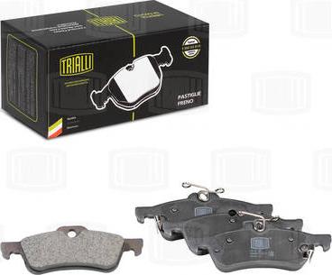 Trialli PF 4115 - Brake Pad Set, disc brake autospares.lv