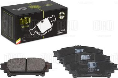 Trialli PF 4113 - Brake Pad Set, disc brake autospares.lv