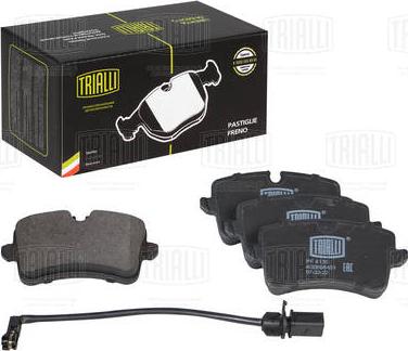 Trialli PF 4135 - Brake Pad Set, disc brake autospares.lv