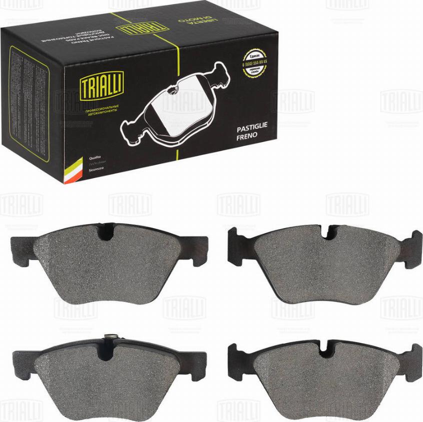 Trialli PF 4178 - Brake Pad Set, disc brake autospares.lv