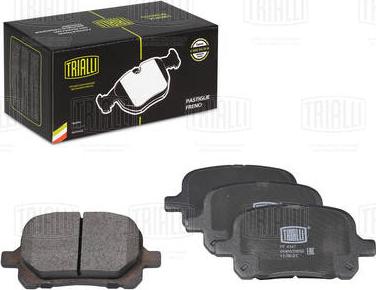 Trialli PF 4347 - Brake Pad Set, disc brake autospares.lv