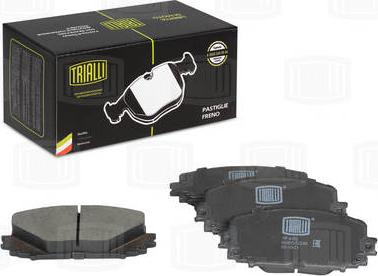 Trialli PF 4352 - Brake Pad Set, disc brake autospares.lv