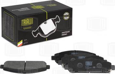 Trialli PF 4365 - Brake Pad Set, disc brake autospares.lv