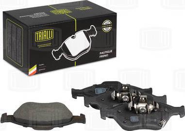 Trialli PF 4361 - Brake Pad Set, disc brake autospares.lv