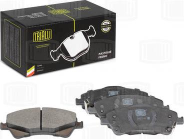 Trialli PF 4362 - Brake Pad Set, disc brake autospares.lv