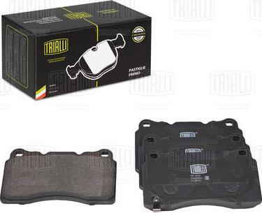 Trialli PF 4300 - Brake Pad Set, disc brake autospares.lv