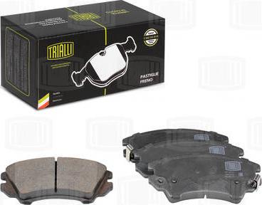 Trialli PF 4314 - Brake Pad Set, disc brake autospares.lv