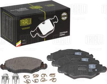 Trialli PF 4317 - Brake Pad Set, disc brake autospares.lv