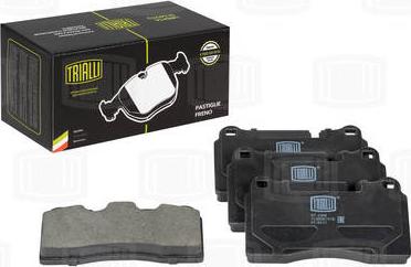 Trialli PF 4386 - Brake Pad Set, disc brake autospares.lv