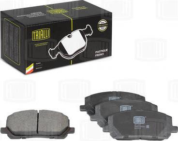 Trialli PF 4337 - Brake Pad Set, disc brake autospares.lv