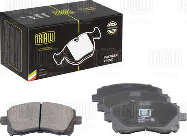 Trialli PF 4326 - Brake Pad Set, disc brake autospares.lv