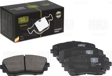 Trialli PF 4247 - Brake Pad Set, disc brake autospares.lv