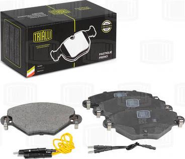 Trialli PF 4200 - Brake Pad Set, disc brake autospares.lv