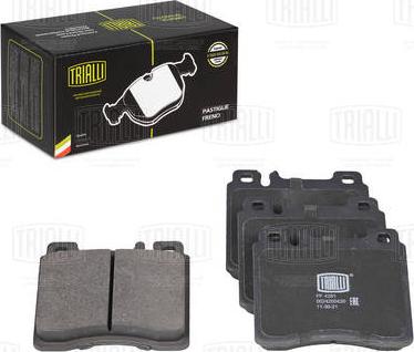 Trialli PF 4281 - Brake Pad Set, disc brake autospares.lv