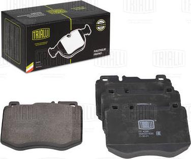 Trialli PF 4288 - Brake Pad Set, disc brake autospares.lv