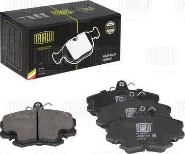 Trialli PF 095101 - Brake Pad Set, disc brake autospares.lv