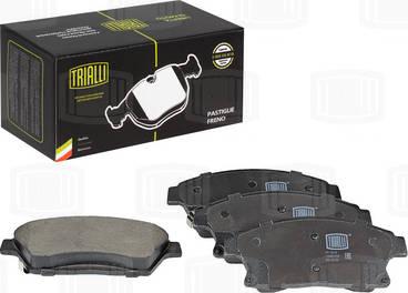 Trialli PF 0516 - Brake Pad Set, disc brake autospares.lv