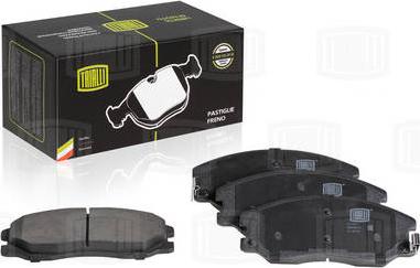 Trialli PF 0517 - Brake Pad Set, disc brake autospares.lv